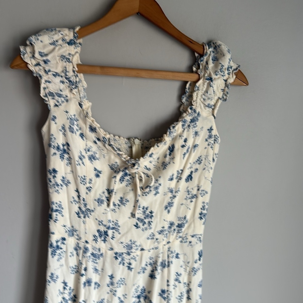 Reformation Pacey Short-Sleeve Mini Dress In Lula Floral 6 View 5